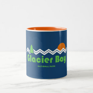 Glacier Bay National Park Retro Två-Tonad Mugg
