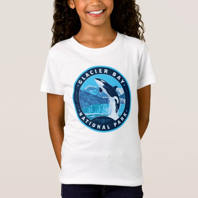 Glacier Bay National Park T Shirt (Framsida)