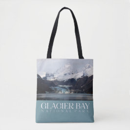 Glacier Bay National Park Tote, Alaska Bag Tygkasse