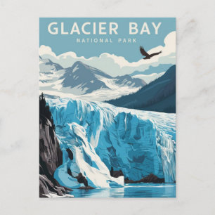 Glacier Bay National Park-vykort Vykort