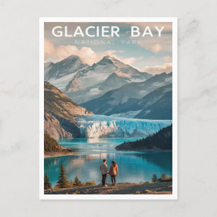 Glacier Bay National Park-vykort Vykort