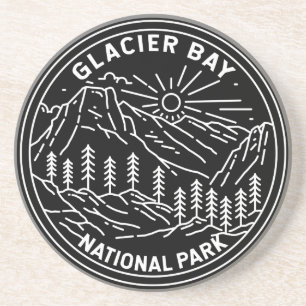 Glacier Bay nationalpark Alaska Monoline Underlägg