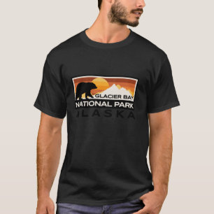 Glacier Bay nationalpark Alaska naturskyddsområdet T Shirt