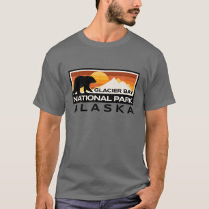 Glacier Bay nationalpark Alaska naturskyddsområdet T Shirt