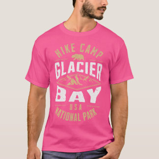 Glacier Bay nationalpark Alaska, som vandrar ut T Shirt