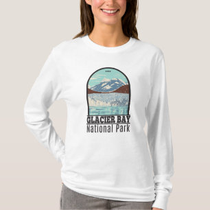 Glacier Bay nationalpark Alaska Vintage T-Shirt