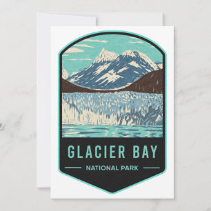 Glacier Bay nationalpark Julkort