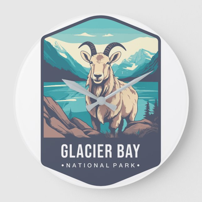 GLACIER BAY NATIONALPARK KLOCKA 2025 (Framsida)