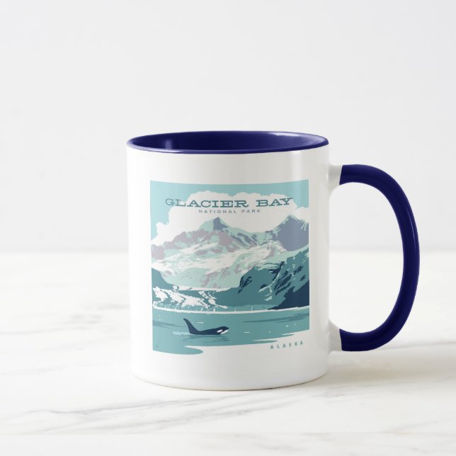 Glacier Bay nationalpark | Orca Mugg (Höger)