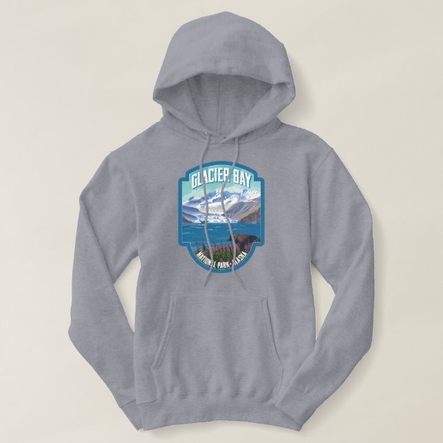 Glacier Bay nationalpark T Shirt (Design framsida)