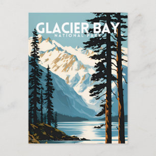 Glacier Bay nationalpark Vykort