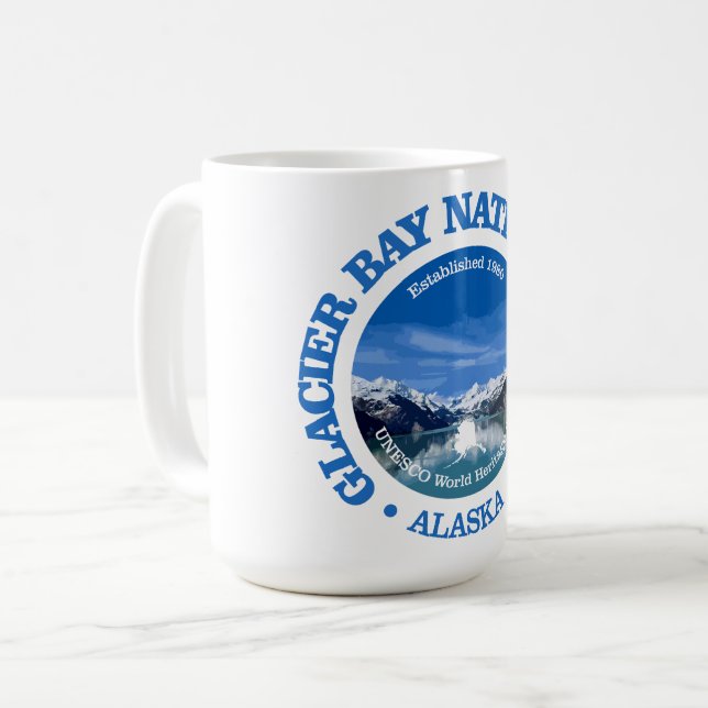 Glacier Bay NP2 Kaffemugg (Framsida vänster)