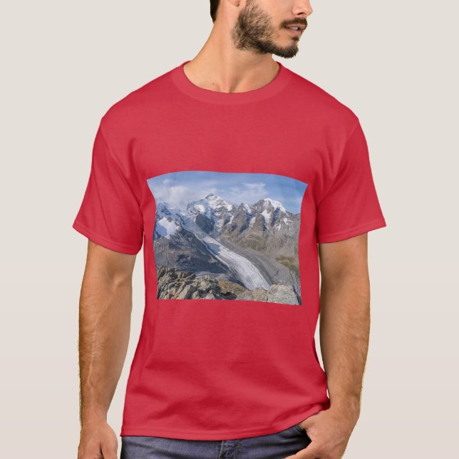 Glacier Beauty – Nature’s Frozen Wonder T-Shirt (Framsida)