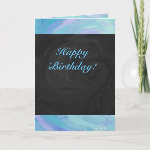 Glacier Blue Monogram Kort