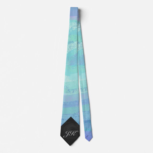 Glacier Blue Monogram Slips (Framsida)