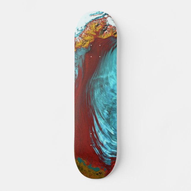 Glacier<br>Skateboard Skateboard Bräda 19,5 Cm (Framsida)