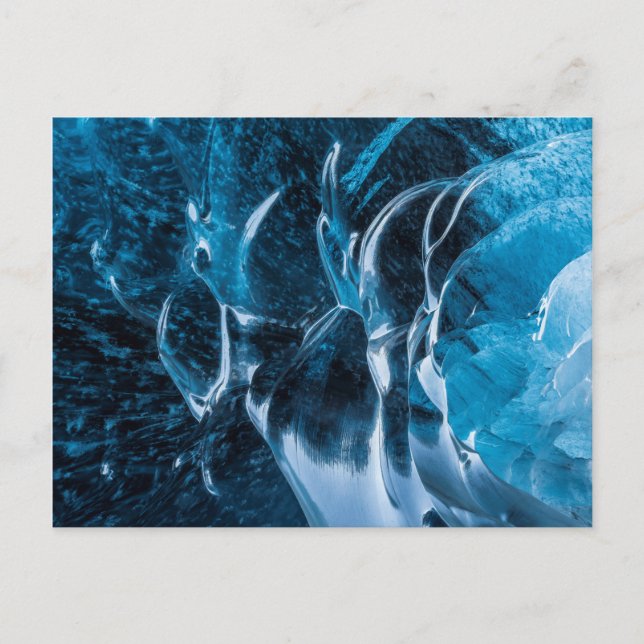 Glacier Breidamerkurjokull | Vatnajokull Vykort (Framsida)