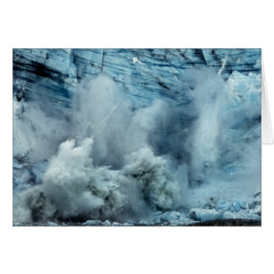 Glacier Calving, Glacier National Park Montana OBS Kort