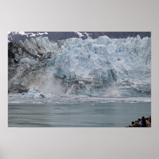 Glacier Calving Poster (Framsidan)