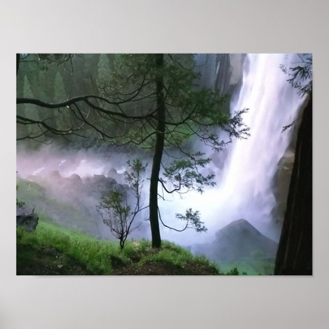 Glacier Falls Poster (Framsidan)