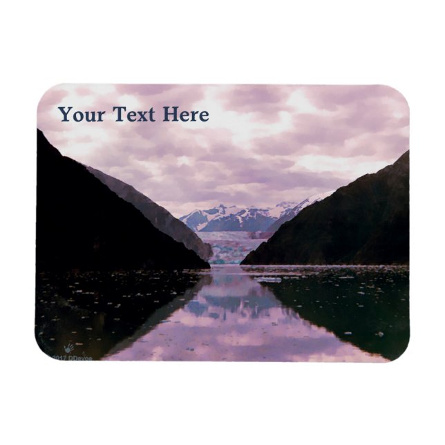 Glacier Fjord Magnet (Horisontell)