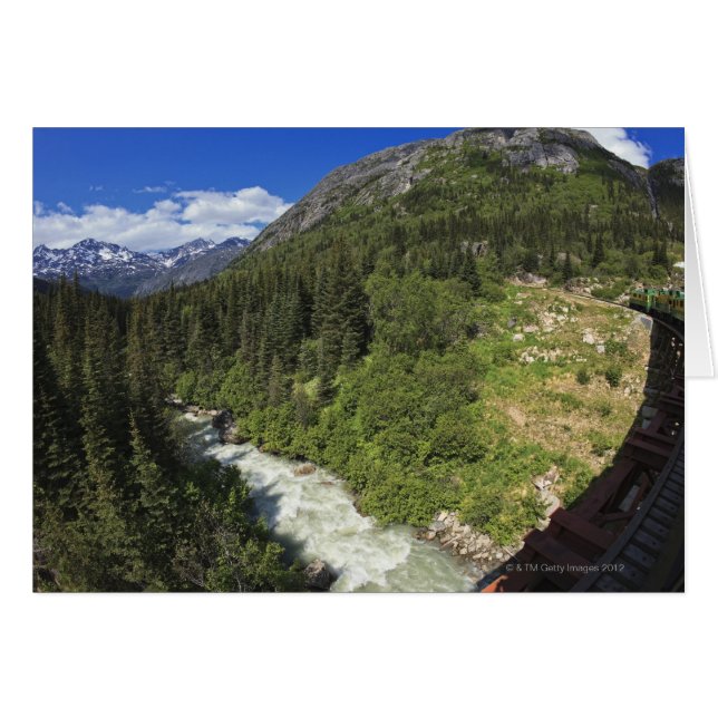 Glacier Gorge Hälsningskort (Framsidan Horizontal)