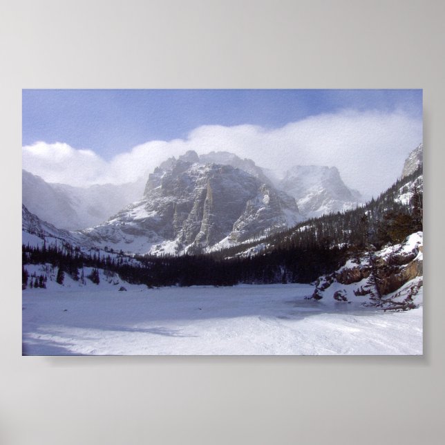 Glacier Gorge Poster (Framsidan)