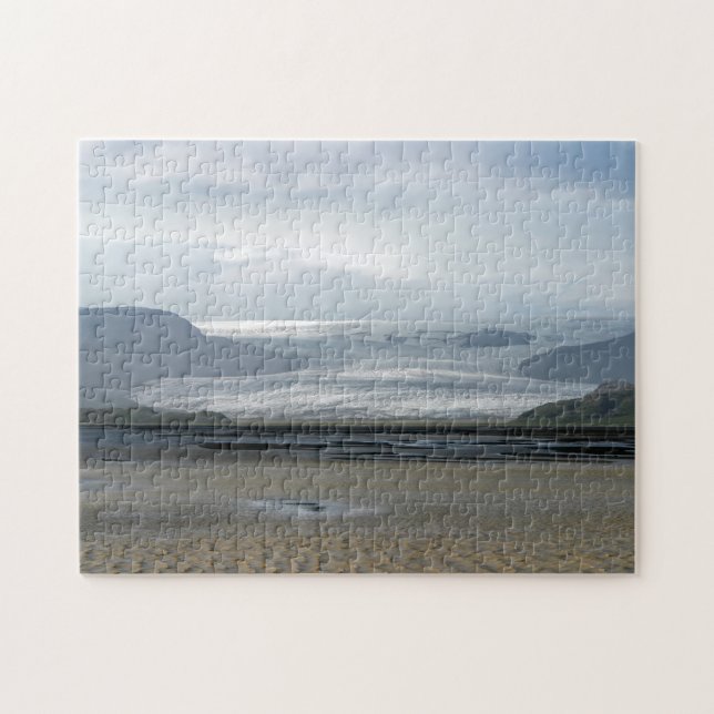 Glacier i Vatnajokulls nationalpark - Island Pussel (Horisontell)