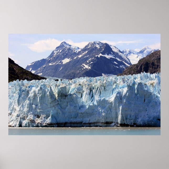 Glacier in Alaska Print Poster (Framsidan)