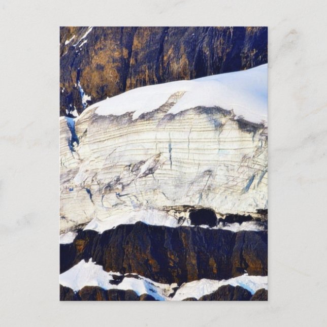 Glacier in Banff Canada Vykort (Framsida)