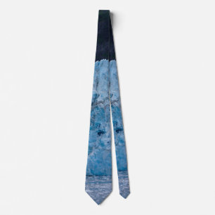 Glacier in Prince William Ljud Alaska Neck Tie Slips