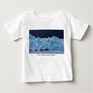Glacier in Prince William Ljud Alaska T Shirt