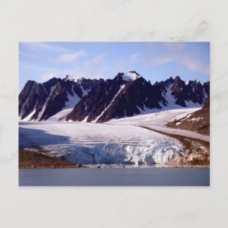 Glacier in Svalbard, (Spitsbergen) Vykort