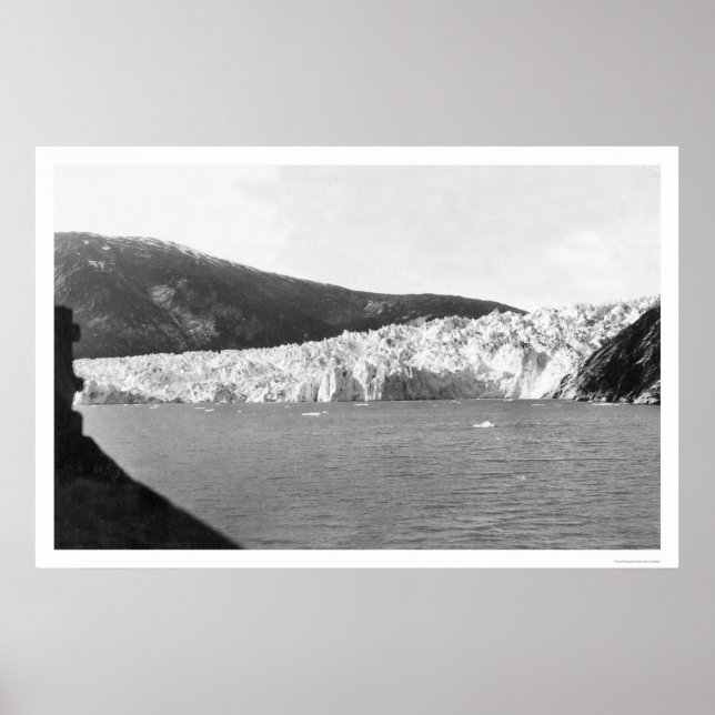 Glacier Juneau Alaska 1905 Poster (Framsidan)