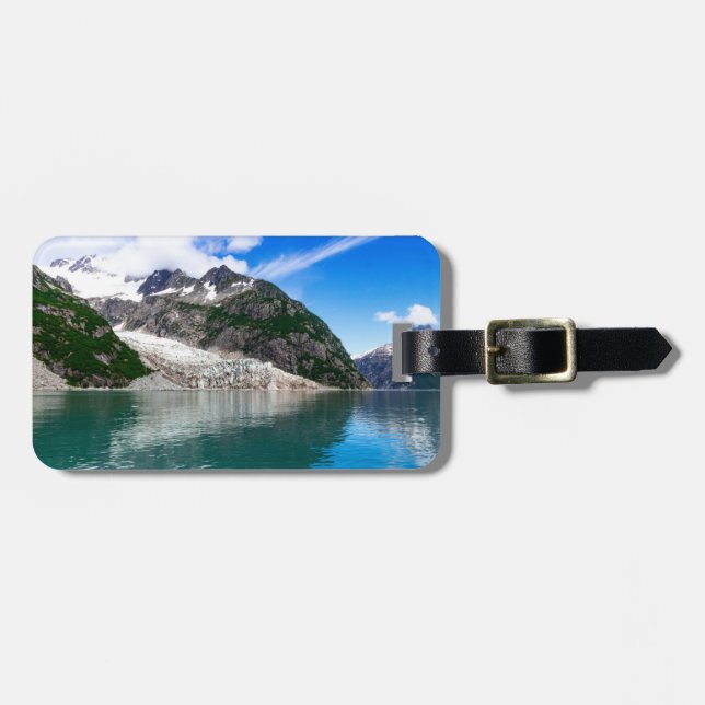 Glacier Luggage Tag Bagagebricka (Horisontell Framsida)