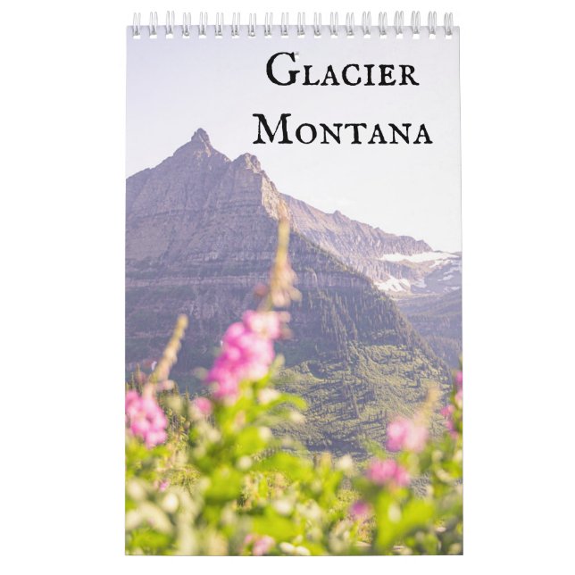 Glacier Montana Kalender (Omslag)