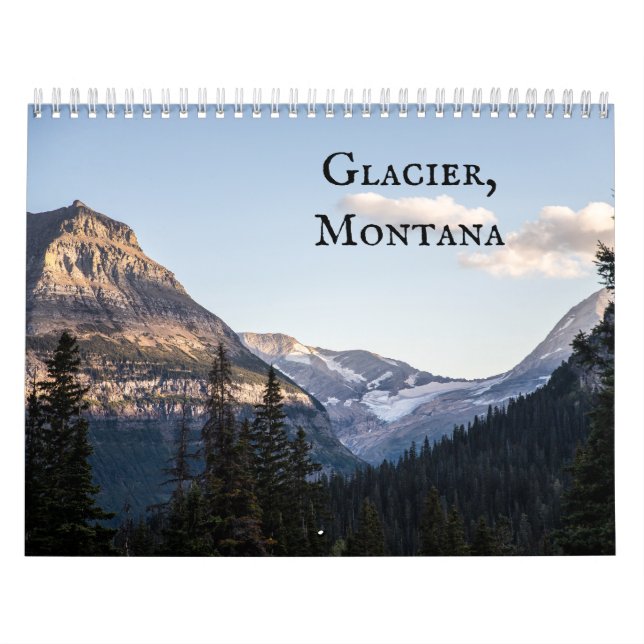 Glacier Montana Kalender (Omslag)