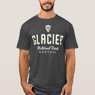 Glacier National Park 1910 Arrowhad Tan T Shirt