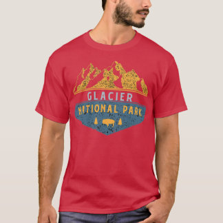Glacier national park 3 t shirt