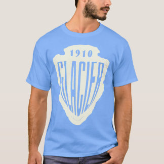 Glacier National Park Arrowhad Tan T Shirt