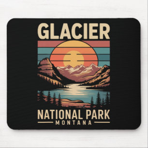 Glacier National Park Björn Vintage Montana Vandri Musmatta
