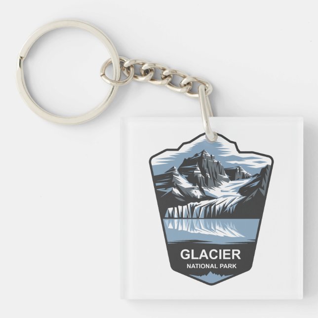Glacier National Park Emblem (Framsidan)