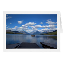 Glacier National Park-fotografi. Hälsningskort