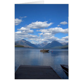 Glacier National Park-fotografi. Hälsningskort