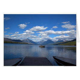 Glacier National Park-fotografi. Hälsningskort