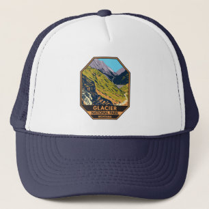 Glacier National Park går till Sol Road  Keps