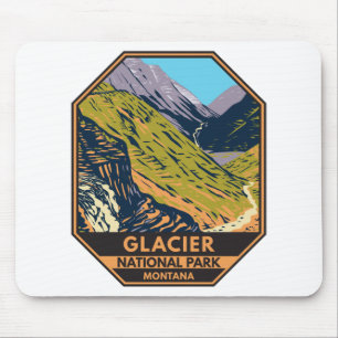 Glacier National Park går till Sol Road Musmatta