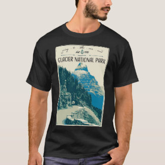 Glacier National Park Going to the Sun Road T Shirt