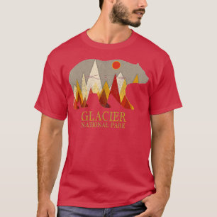 Glacier National Park Grizzly Bear Montana T Shirt