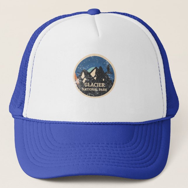 Glacier National Park Keps (Framsida)